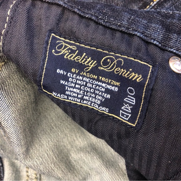 FIDELITY FAITH LOVE DEVOTION BOOT CUT DARK WASH JEANS - Picture 7 of 12